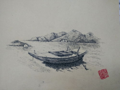 渔船简笔画（小渔船图片）
