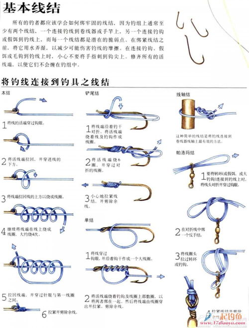 鱼钩的十二种绑法图片（鱼钩的绑扎方法图解）