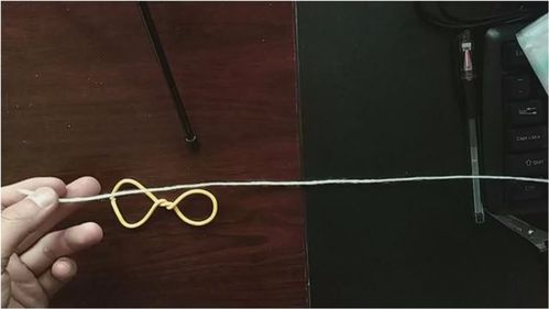 子线八字环最牢固绑法-双钩子线不缠绕的绑法