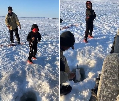 冰钓视频2019,冰钓视频怎么找鱼窝
