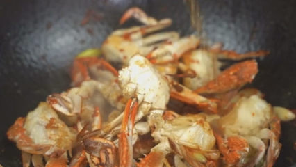 香辣梭子蟹的做法步骤,香辣梭子蟹怎么做好吃又简单