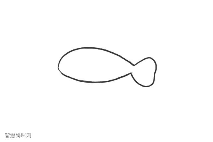 鱼的简笔画,鱼的简笔画儿童画