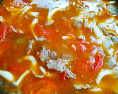西红柿牛腩汤的做法,西红柿牛腩汤的做法文字