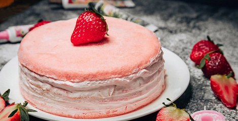 草莓蛋糕图片,草莓蛋糕图片大全简单漂亮